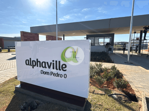 Terreno à venda em Campinas, Alphaville Dom Pedro, com 404.01 m², Alphaville Dom Pedro Zero