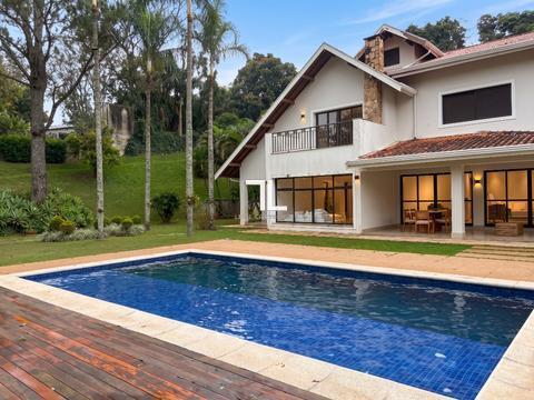 Casa à venda e para alugar em Campinas, Sítios de Recreio Gramado, com 4 suítes, com 531 m²