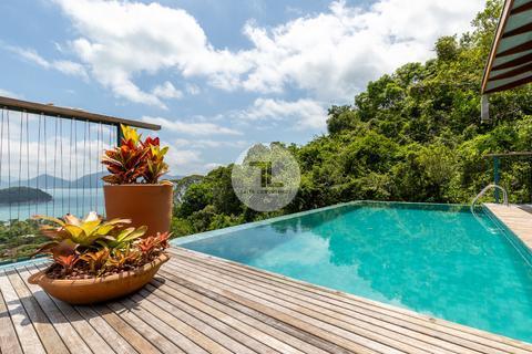 Casa à venda em Ubatuba, Praia do Pulso, com 5 suítes, com 573 m², Condomínio Praia do Pulso